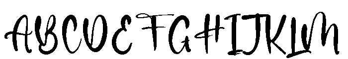 Gillierdo Font UPPERCASE