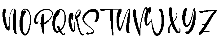 Gillierdo Font UPPERCASE