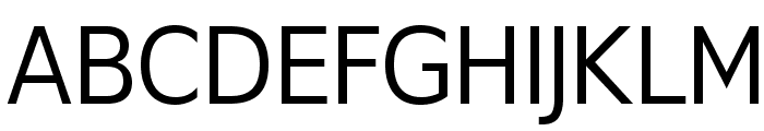 GilliusADF-Regular Font UPPERCASE