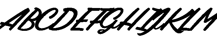 Gimmick_PersonalUseOnly Font UPPERCASE