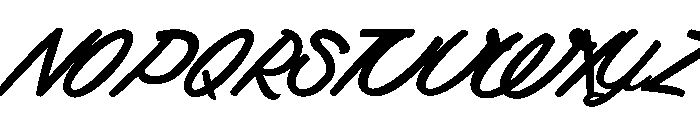 Gimmick_PersonalUseOnly Font UPPERCASE