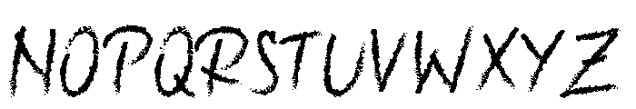 Gincu Font UPPERCASE