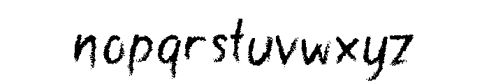 Gincu Font LOWERCASE
