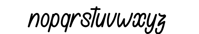 Ginette 1_PersonalUseOnly Font LOWERCASE
