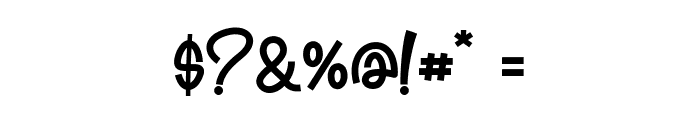 Ginger Lemon Font OTHER CHARS