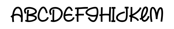 Ginger Lemon Font UPPERCASE