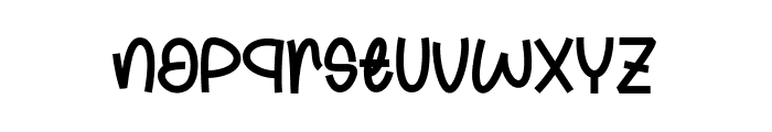 Ginger Lemon Font LOWERCASE