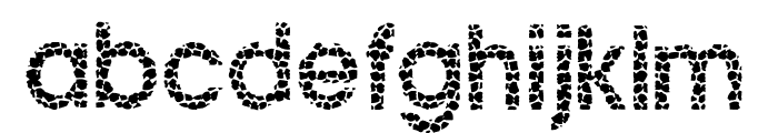 Ginger Snake Font LOWERCASE