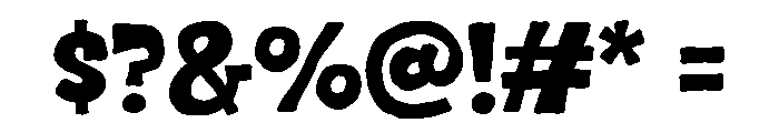 Ginger Times Font OTHER CHARS