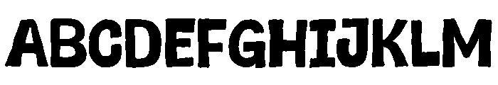 Ginger Times Font UPPERCASE