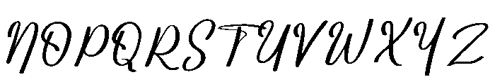 Giovani Font UPPERCASE