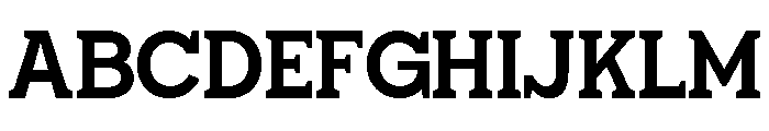 GiprodaDEMO Bold Font UPPERCASE