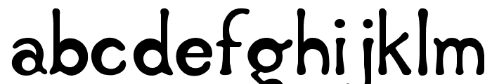 Giraf SolidRegular Font LOWERCASE