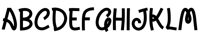 Girdale Font UPPERCASE