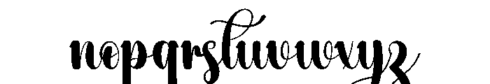 Girl Dreamer Font LOWERCASE