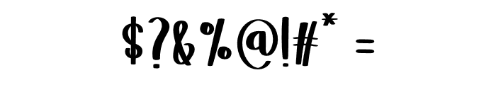 Girlfriends Font OTHER CHARS