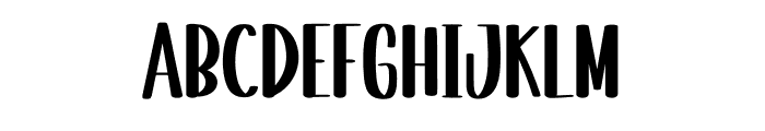 Girlfriends Font UPPERCASE