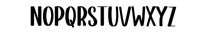 Girlfriends Font UPPERCASE