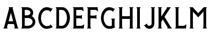 Giroud Free Regular Font UPPERCASE