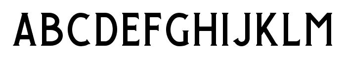 Giroud Free Regular Font LOWERCASE