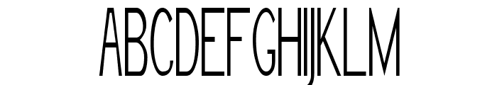 Girth Control Font UPPERCASE