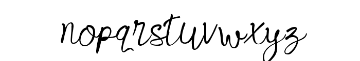 Gisellina Font LOWERCASE