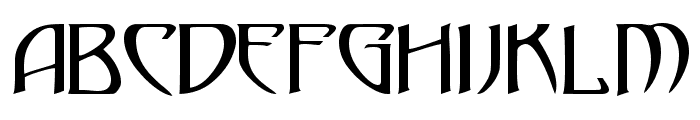 Gismonda FG Font UPPERCASE