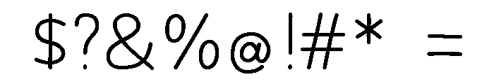 Giulio Regular Font OTHER CHARS