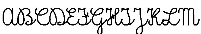Giulio Regular Font UPPERCASE