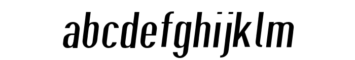 Give A Hoot Light Oblique Font LOWERCASE
