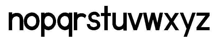 Give Me The Scoop Regular Font LOWERCASE