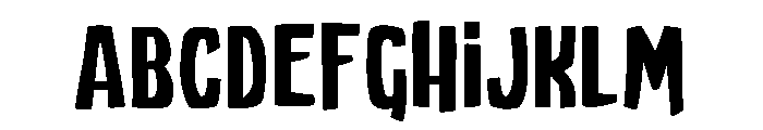 Give Peace a Chance Font UPPERCASE