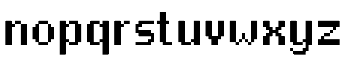 Gixel Font LOWERCASE