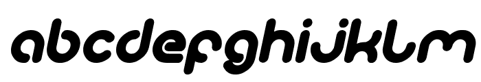 gitchgitch Bold Italic Font LOWERCASE