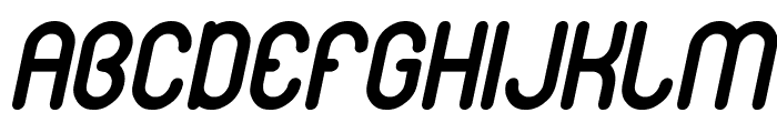 gitchgitch Italic Font UPPERCASE