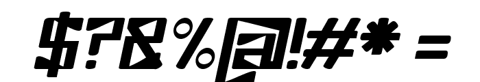 Gilleon9-BoldItalic Font OTHER CHARS