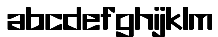 Gilleon9Bold Font LOWERCASE