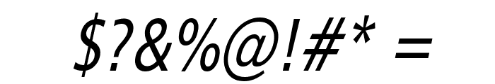 Gilliam 2 Italic Font OTHER CHARS