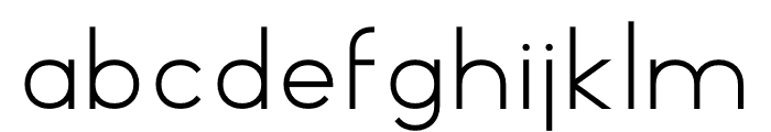 Giordano Light Font LOWERCASE