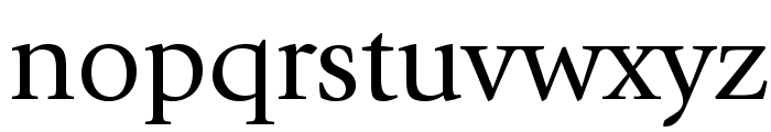 GiovanniStd-Book Font LOWERCASE