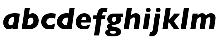 Gill Sans Bold Italic Font LOWERCASE