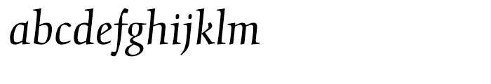 Gilgamesh Book Italic Font LOWERCASE
