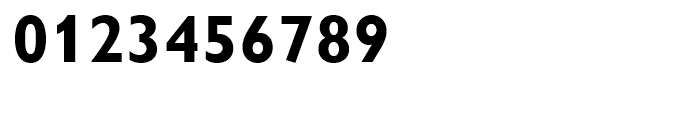 Gill Sans Bold Alt fig 1 Font OTHER CHARS