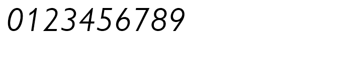 Gill Sans Book Italic Alt fig 1 Font OTHER CHARS