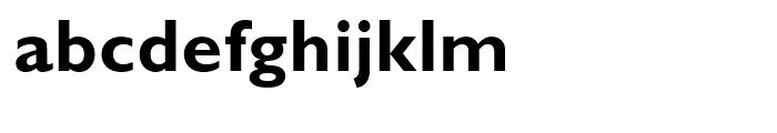 Gill Sans Dual Greek Bold Font LOWERCASE