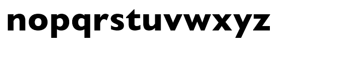 Gill Sans Heavy Alt fig 1 Font LOWERCASE