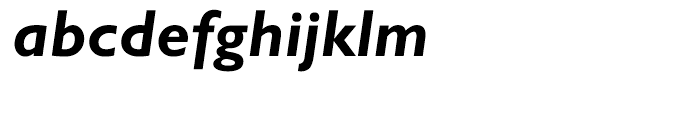 Gill Sans Hellenic Bold Italic Font LOWERCASE