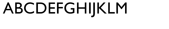 Gill Sans Hellenic Regular Font UPPERCASE