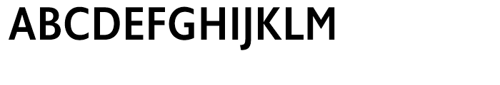 Gill Sans Hellenic Semi Condensed Bold Font UPPERCASE