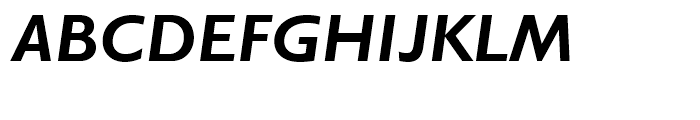 Gill Sans Infant Bold Italic Font UPPERCASE